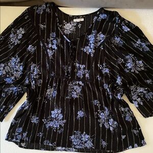 Maurices • Boho• Floral • Blouse